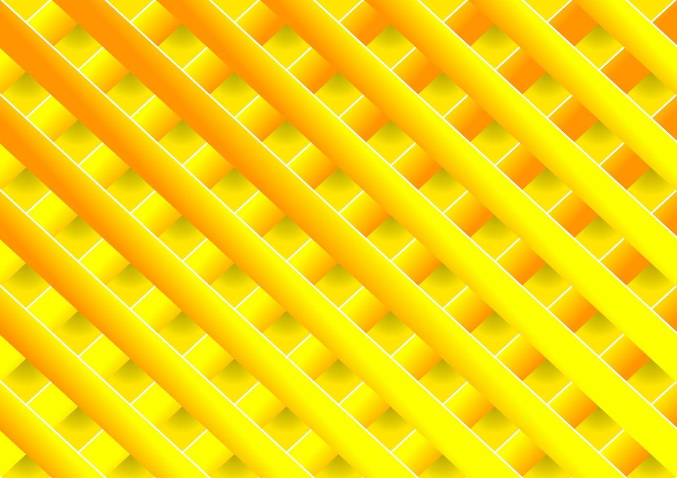 Abstract modern yellow stripes background concept vector