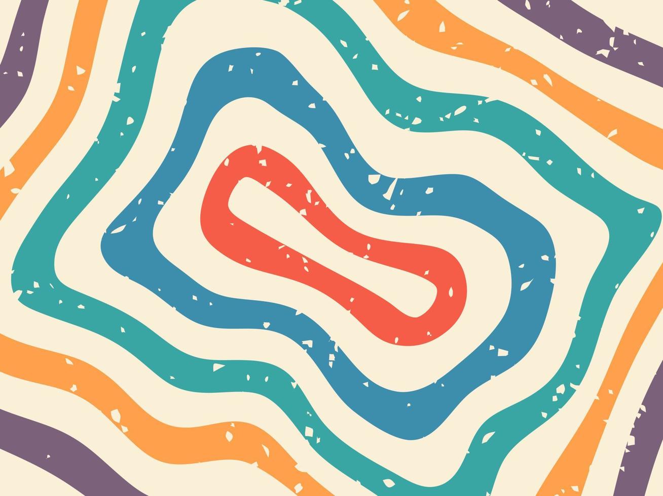 Retro Style Background With Grunge Texture vector