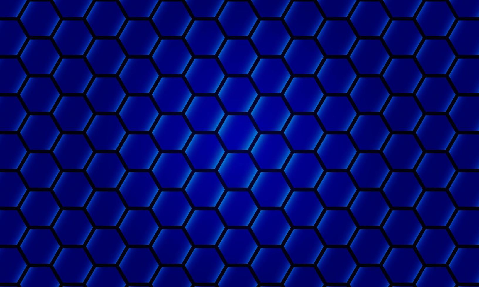 fondo de hexágono de forma geométrica abstracta vector