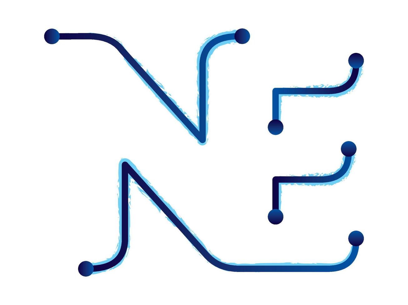 logotipo de presentación de red vector