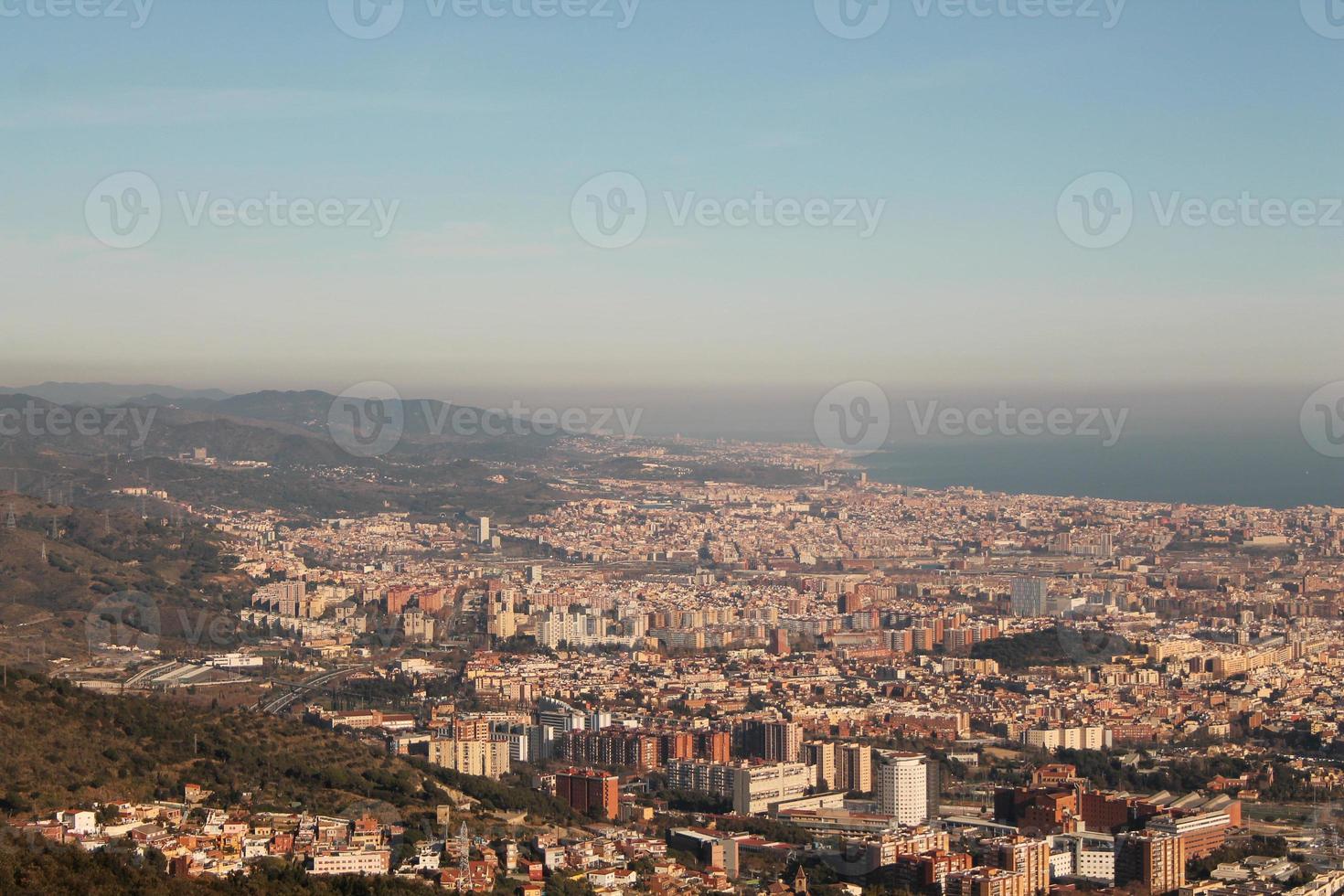 Hills in Barcelona photo
