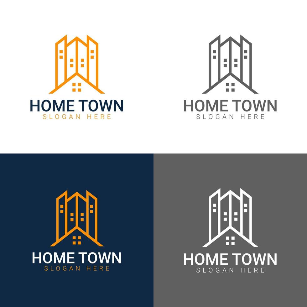 Real Estate Logo Template, Real Estate logo, Construction Architecture Building Logo Design Template in vector file.