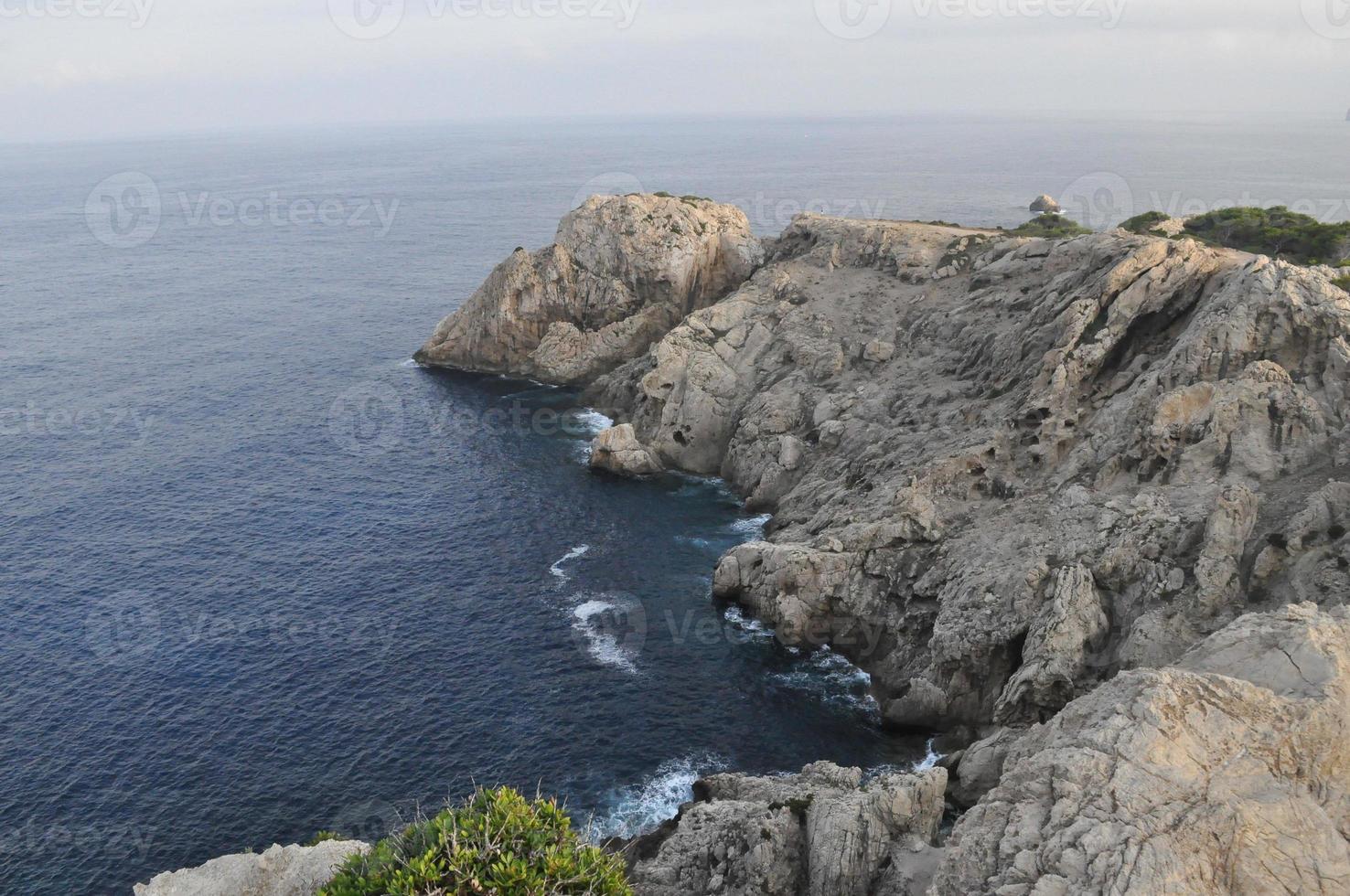 playa cala gat en mallorca foto