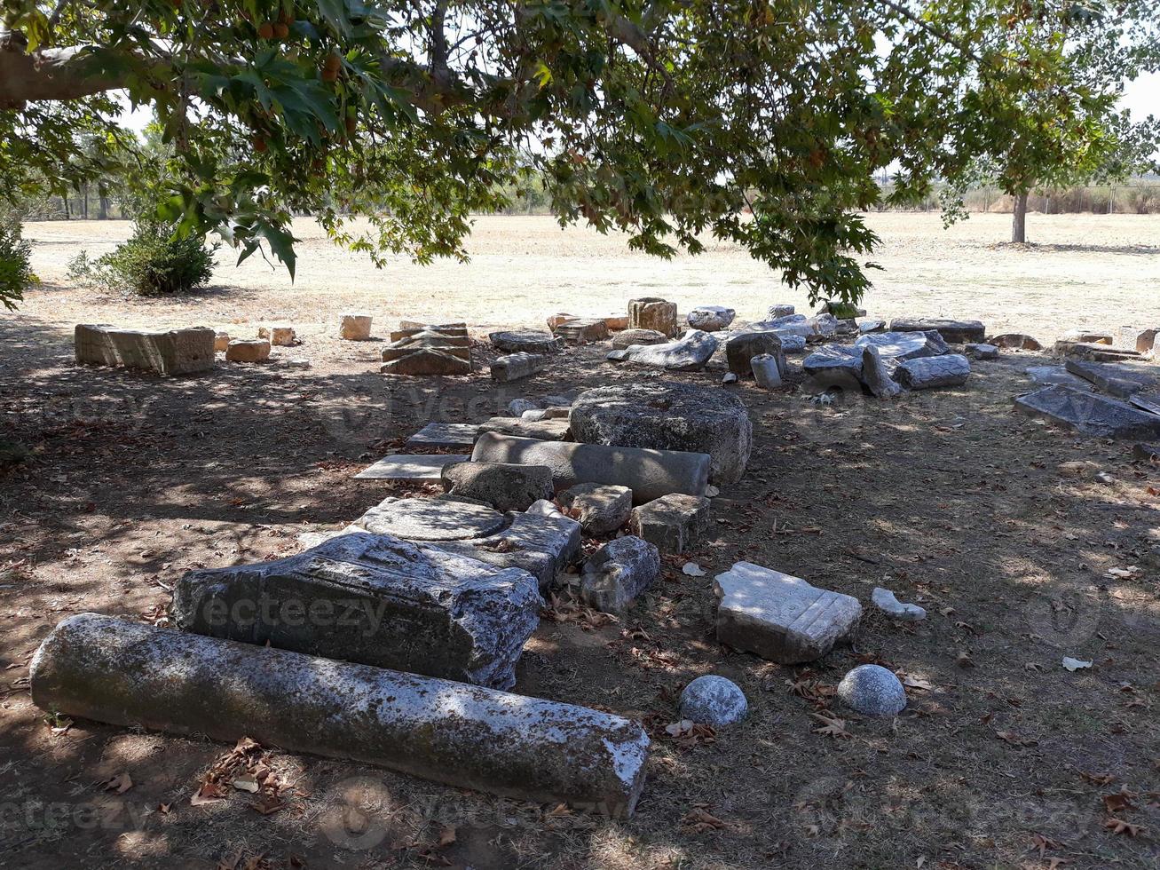 Olynthus ruins in Chalkidiki photo