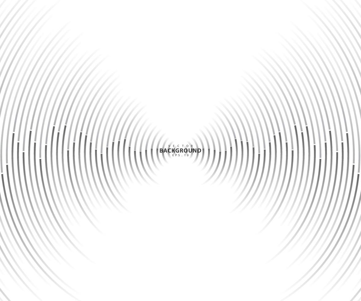 Concentric circle background. Circle line pattern. vector