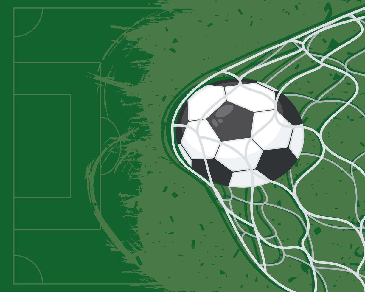 football soccer goal vector