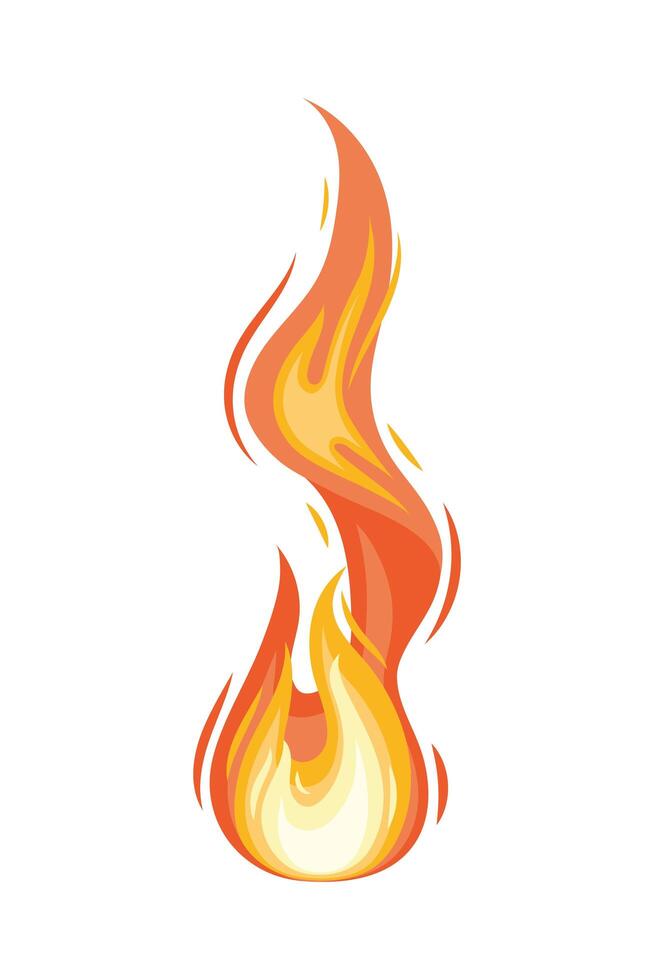 fire flame ignite vector