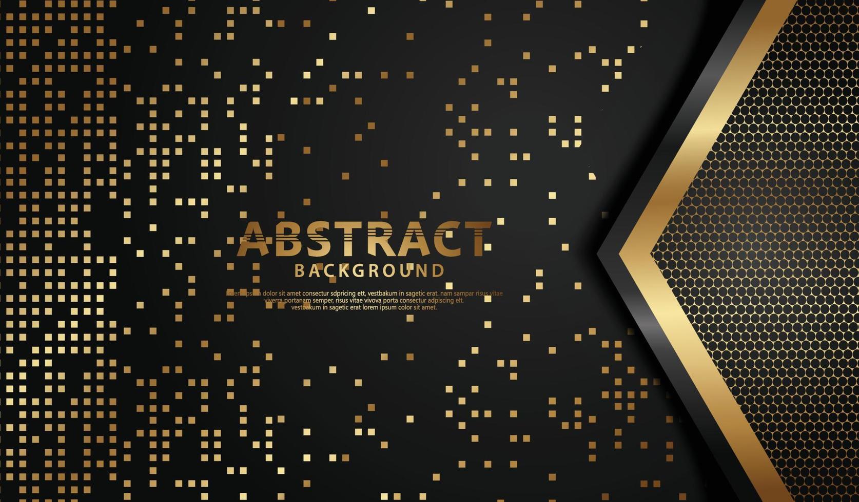 Elegant and futuristic abstract realistic background vector