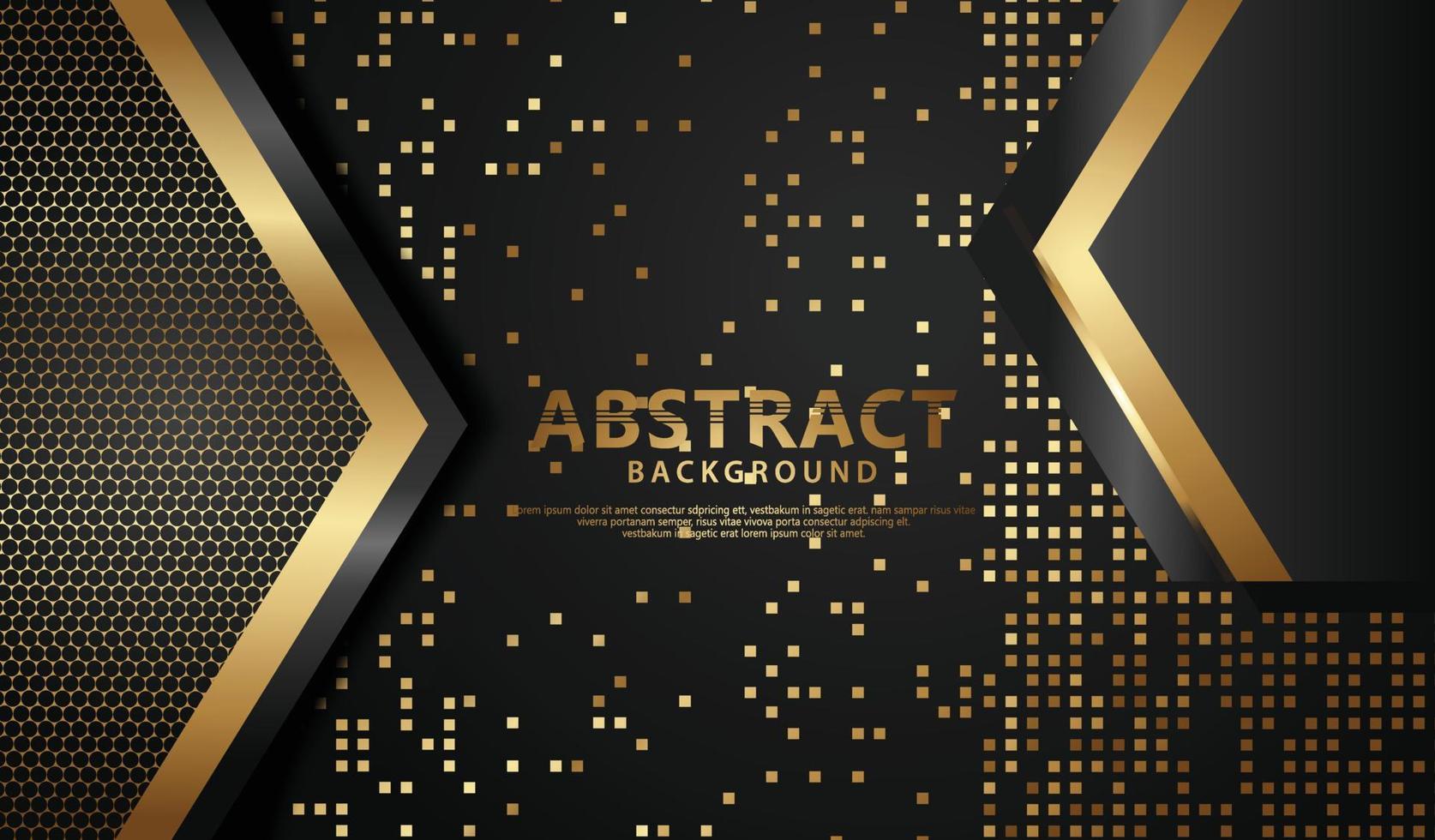 Elegant and futuristic abstract realistic background vector