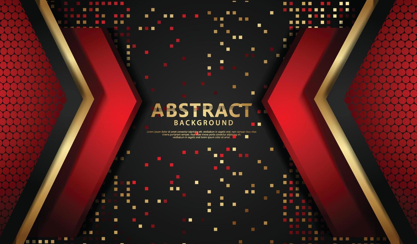 Elegant and futuristic abstract realistic background vector