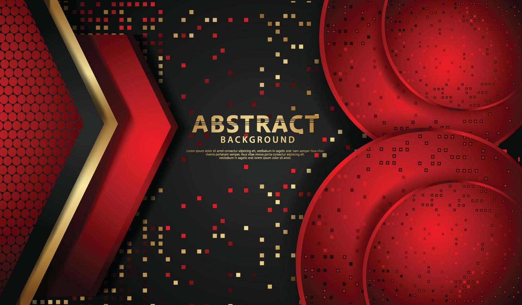 Elegant and futuristic abstract realistic background vector