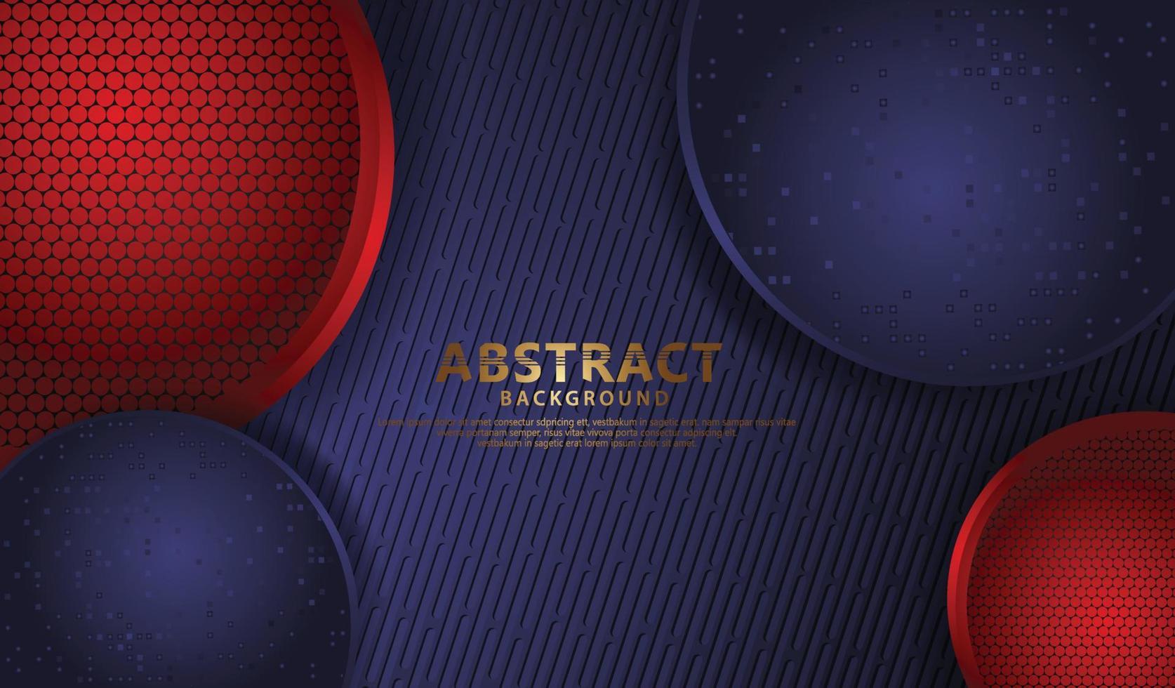 Elegant and futuristic abstract realistic background vector