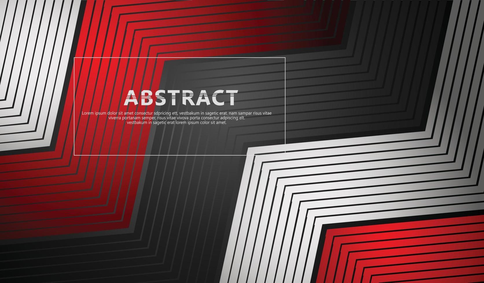 líneas abstractas sobre fondo de forma de triángulo para el diseño de material de elemento. vector