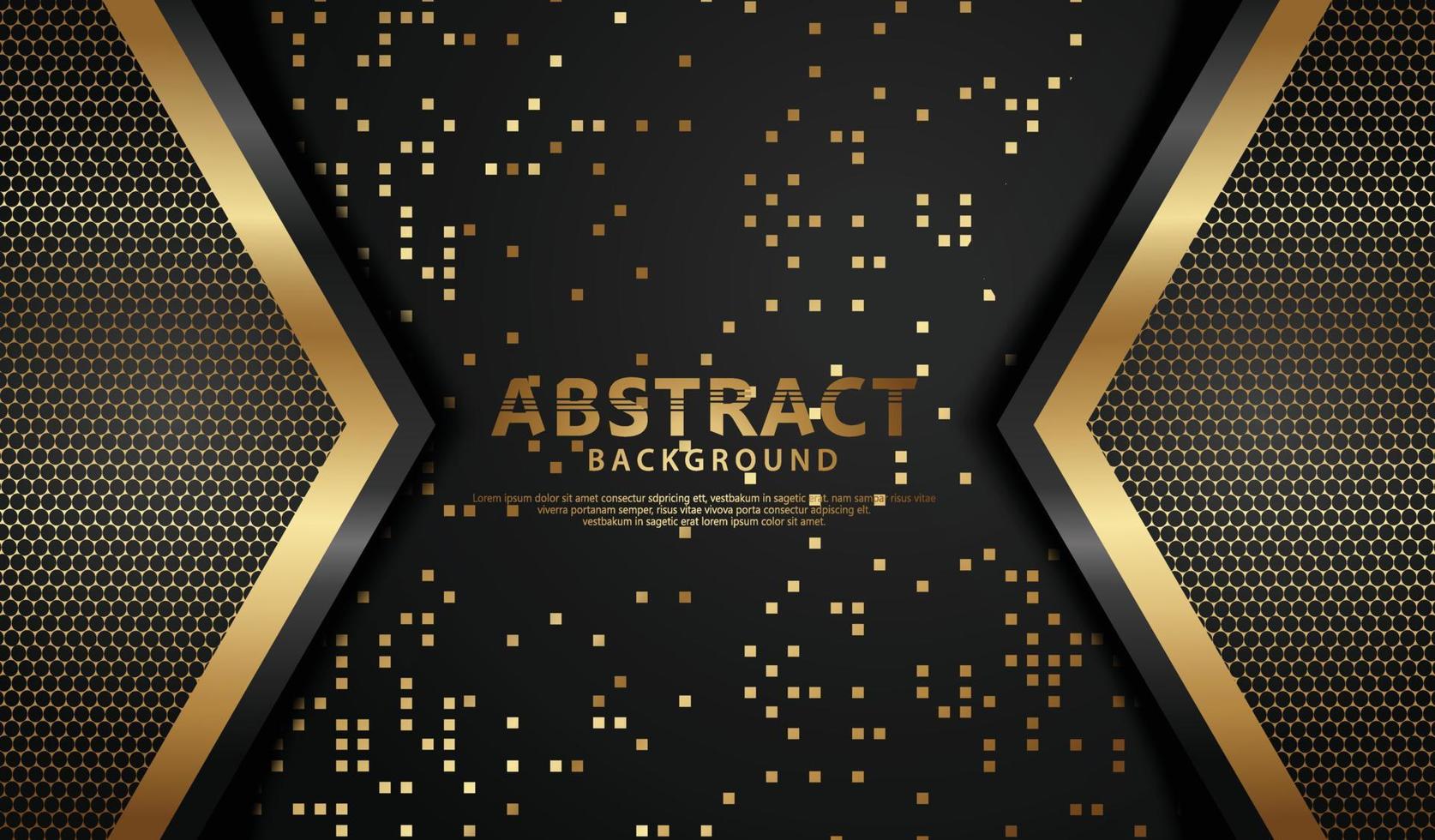 Elegant and futuristic abstract realistic background vector