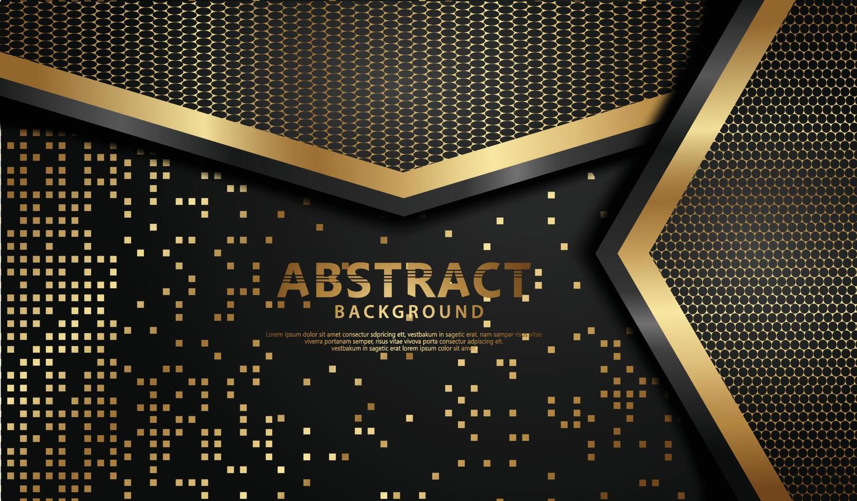 Elegant and futuristic abstract realistic background vector