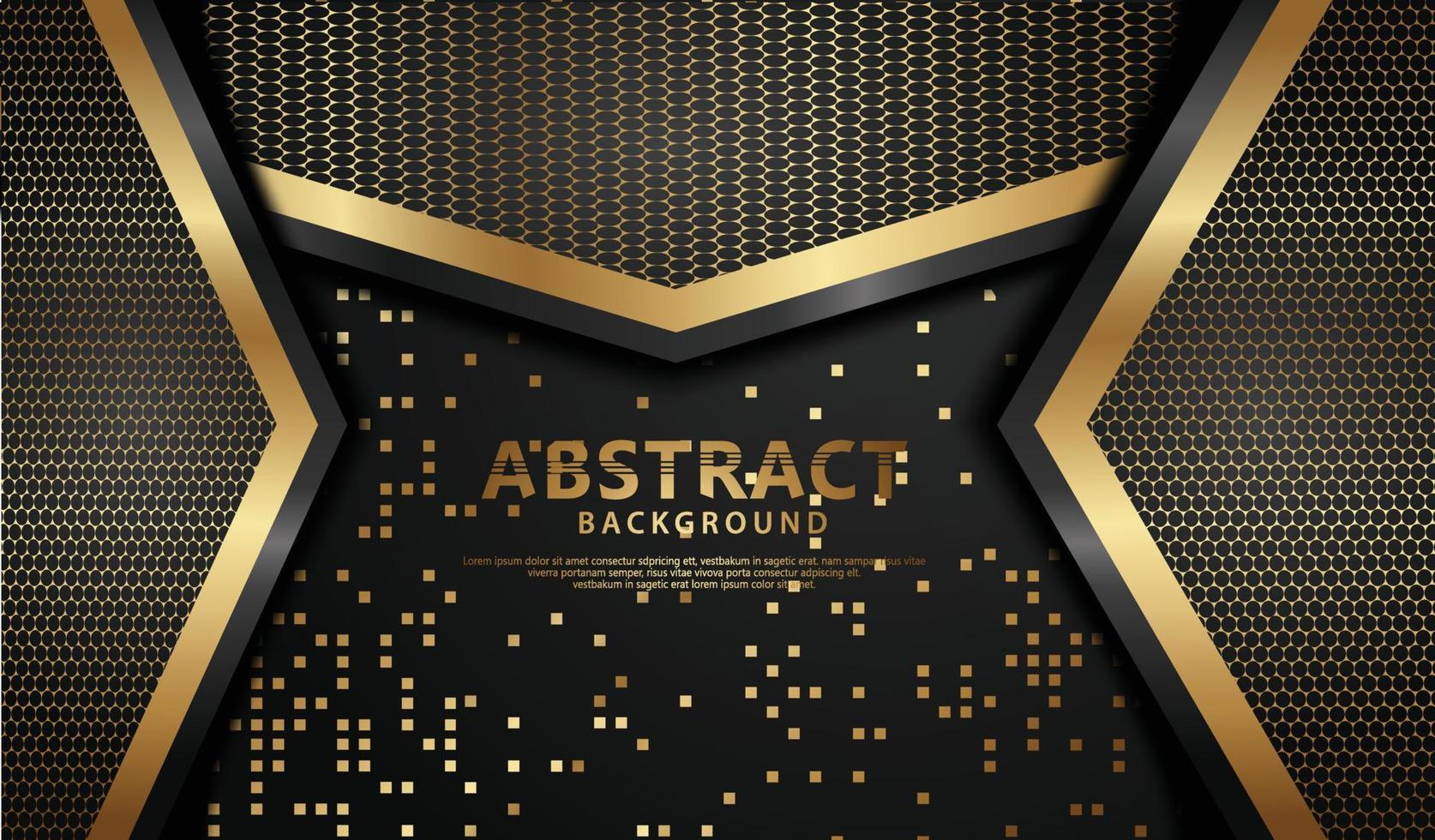 Elegant and futuristic abstract realistic background vector