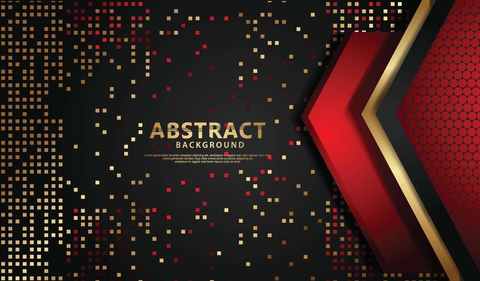 Elegant and futuristic abstract realistic background vector