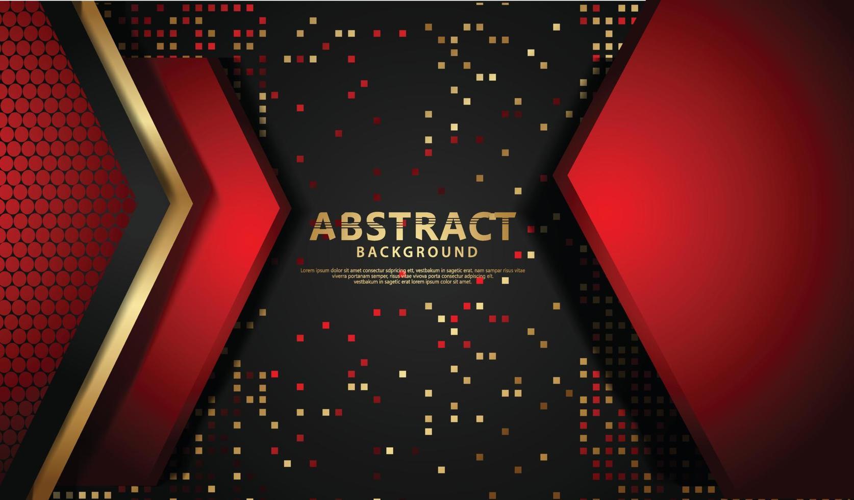 Elegant and futuristic abstract realistic background vector