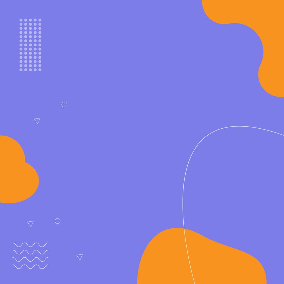 Post social media background feed vector