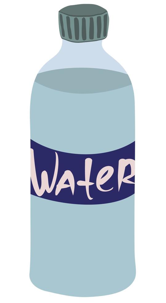 botella de agua vector