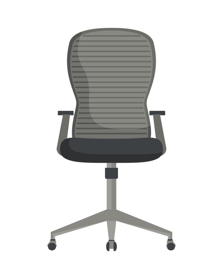 office chair equipment vector