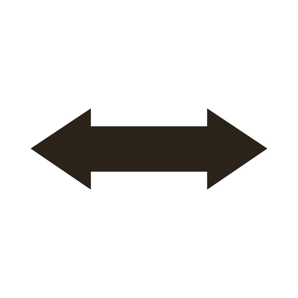 black arrow illustration vector