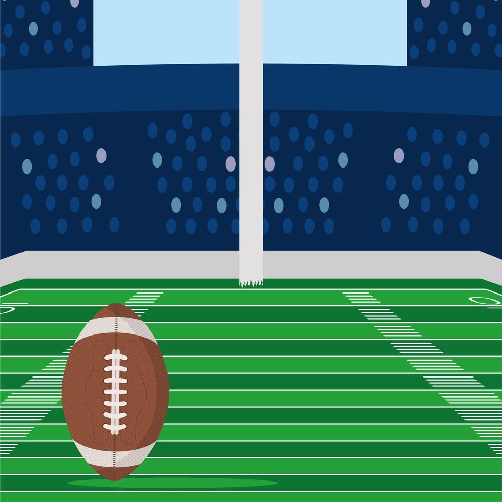 american football field vector