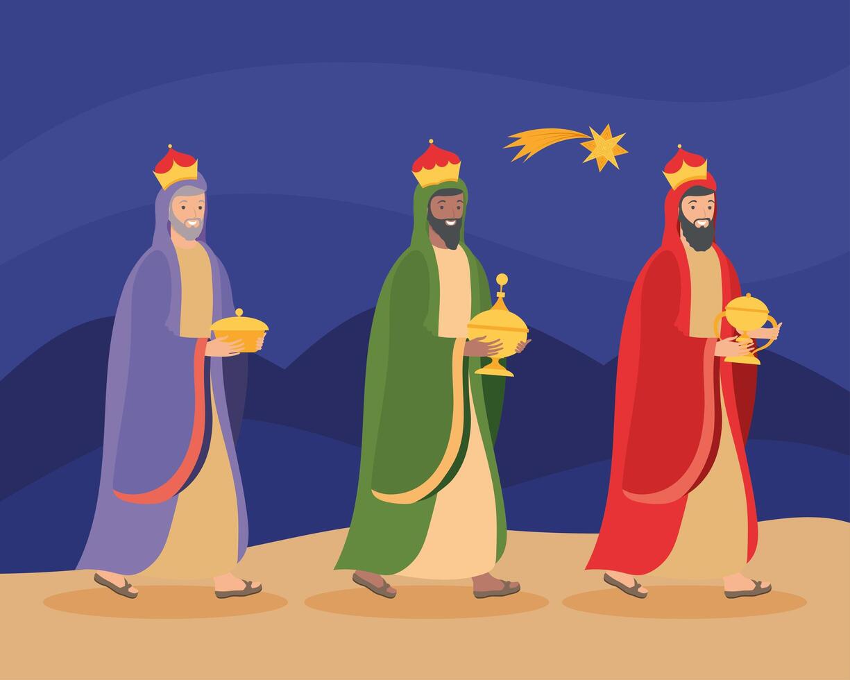 magic kings walking vector