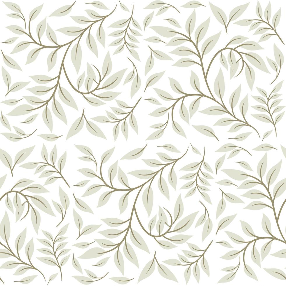 Beautiful Abstract Floral Seamless Pattern vector