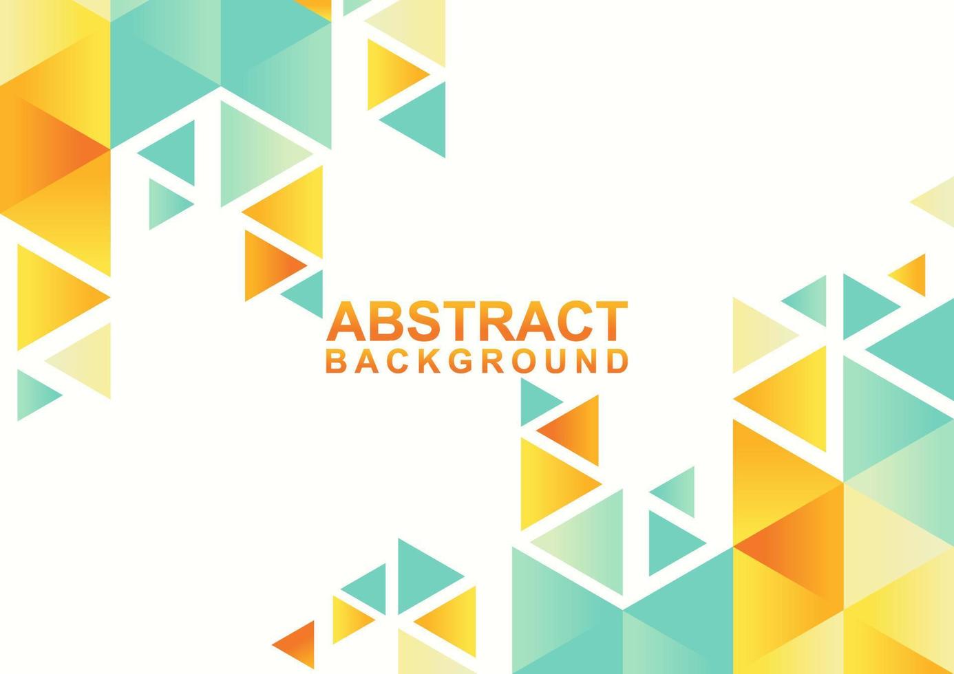 Abstract geometric background with triangle vector
