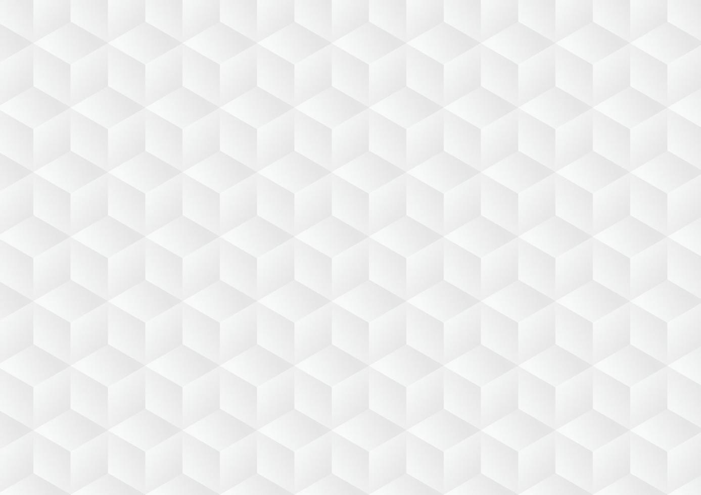 Abstract white and grey geometric background texture vector