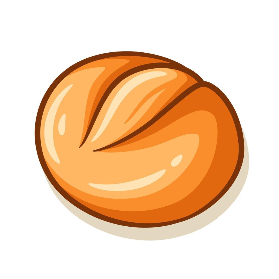 dibujado a mano pan y panadería ilustración vectorial vector