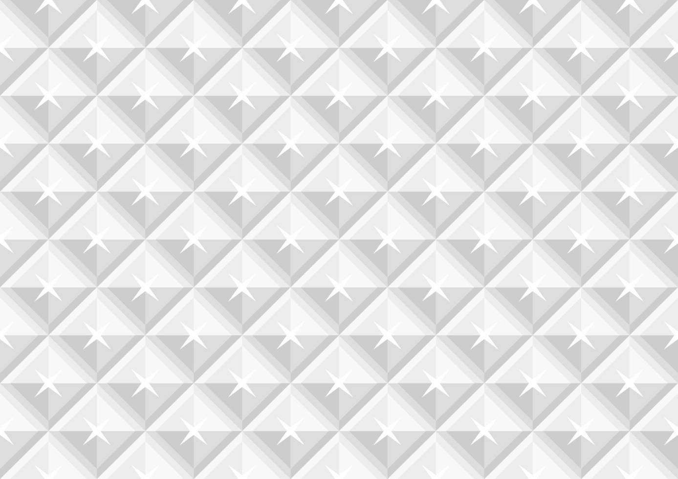 Abstract white and grey geometric background texture vector