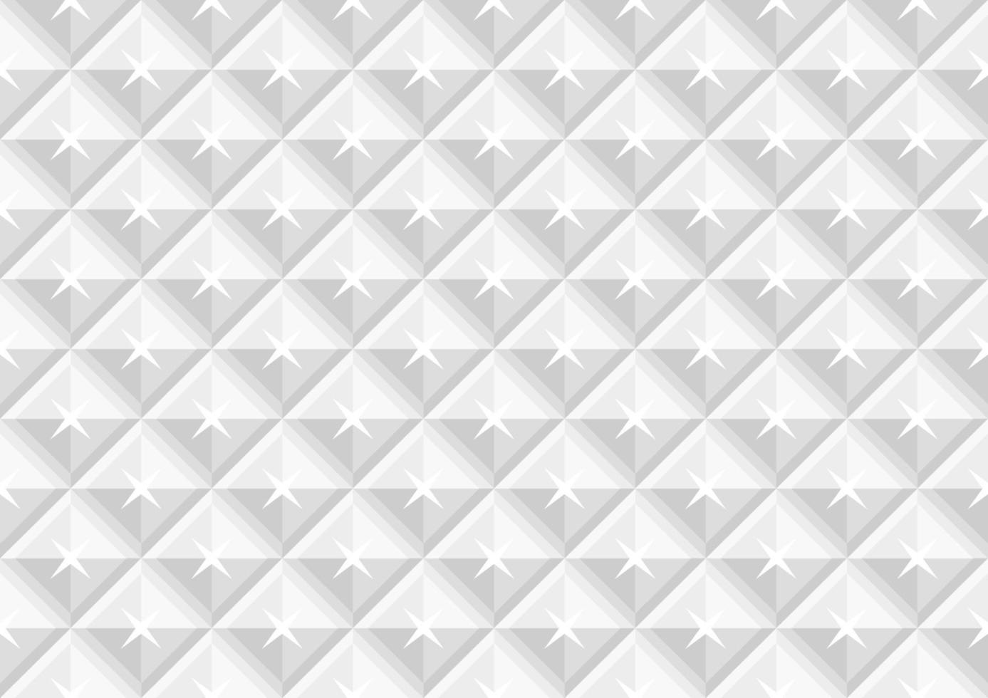 Abstract white and grey geometric background texture vector