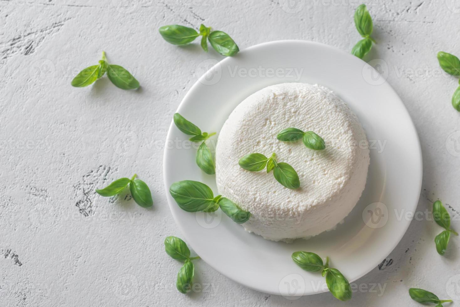 Ricotta - Italian whey cheese photo