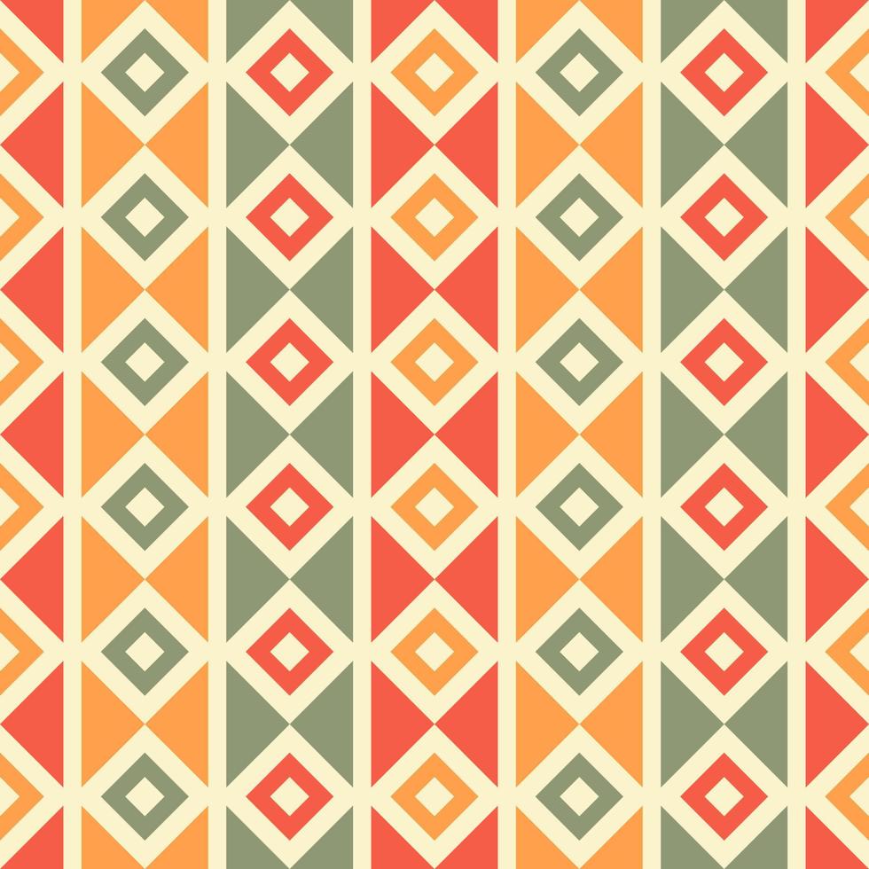 Abstract geometric seamless pattern background vector