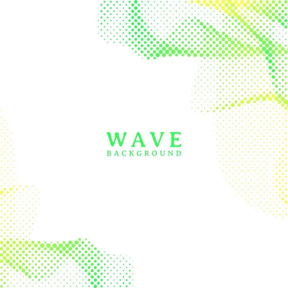 Abstract wavy colorful gradient dots halftone background vector