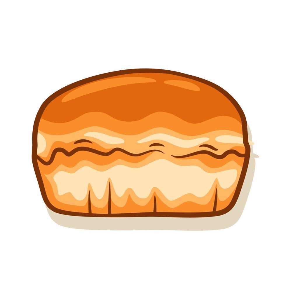 dibujado a mano pan y panadería ilustración vectorial vector