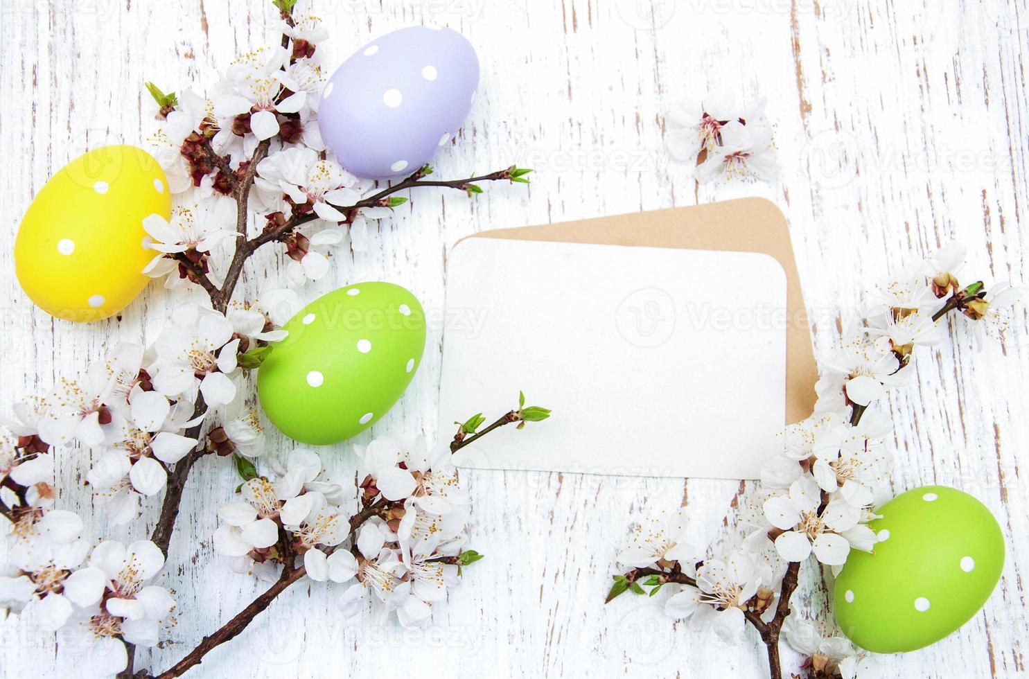 Easter greeting card photo
