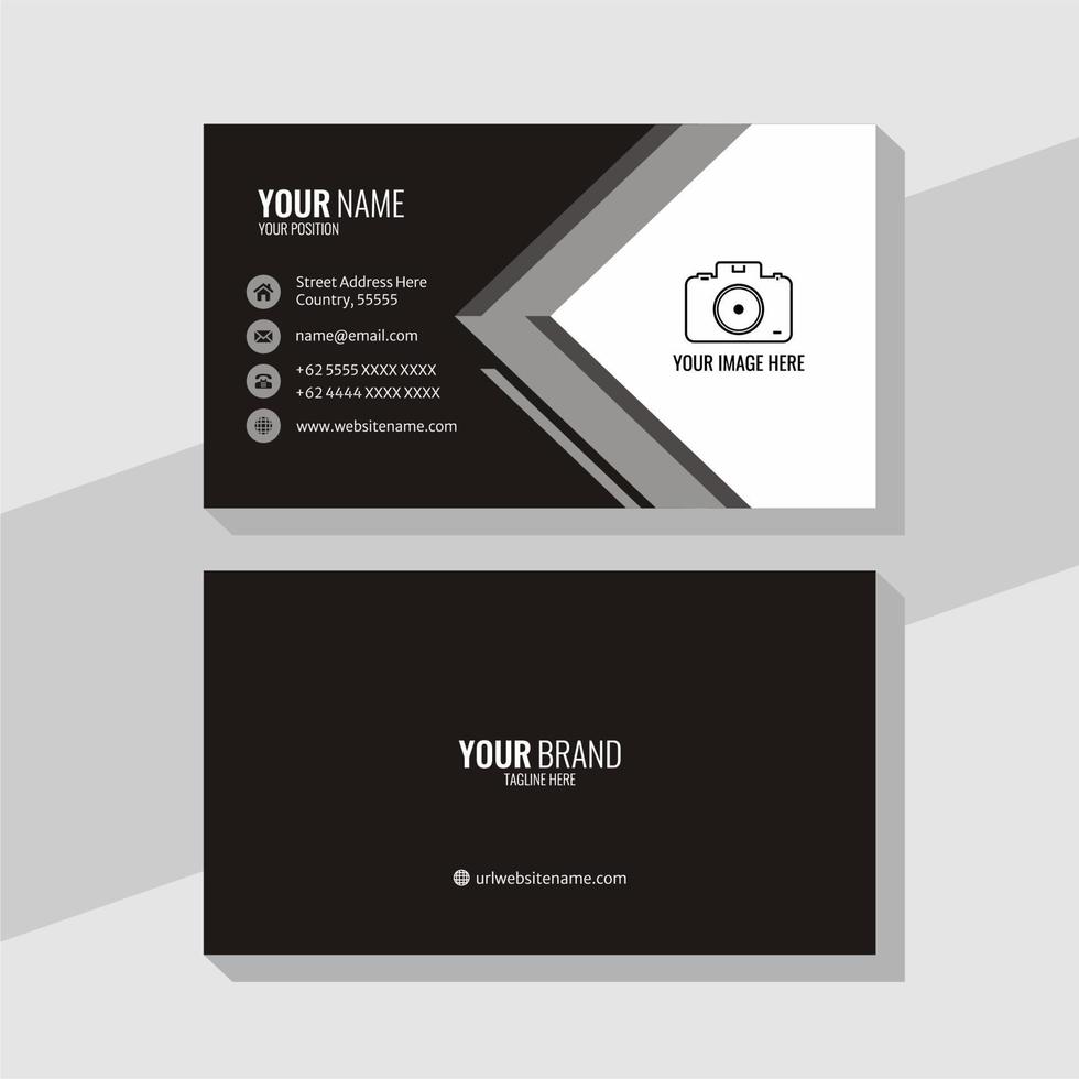 Template business card, for business, corporate, company, business, card, vector