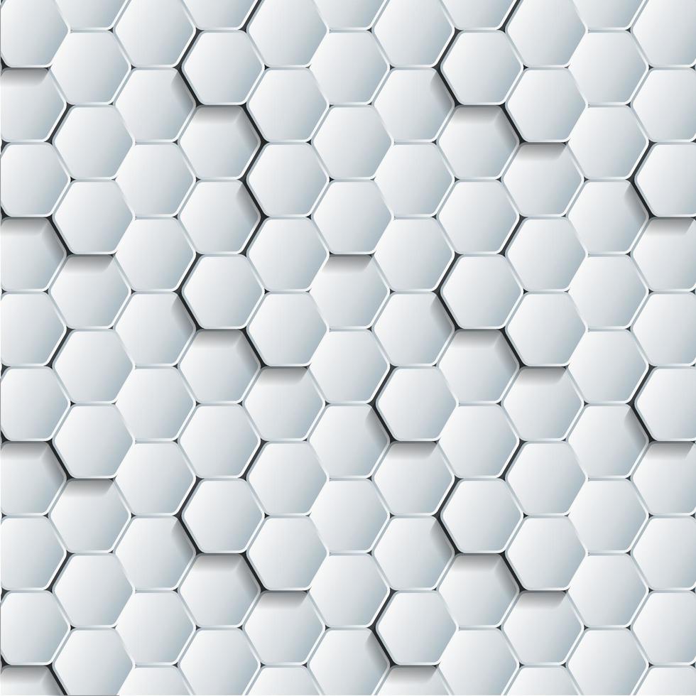Abstract Geometric Shape Hexagon Background vector
