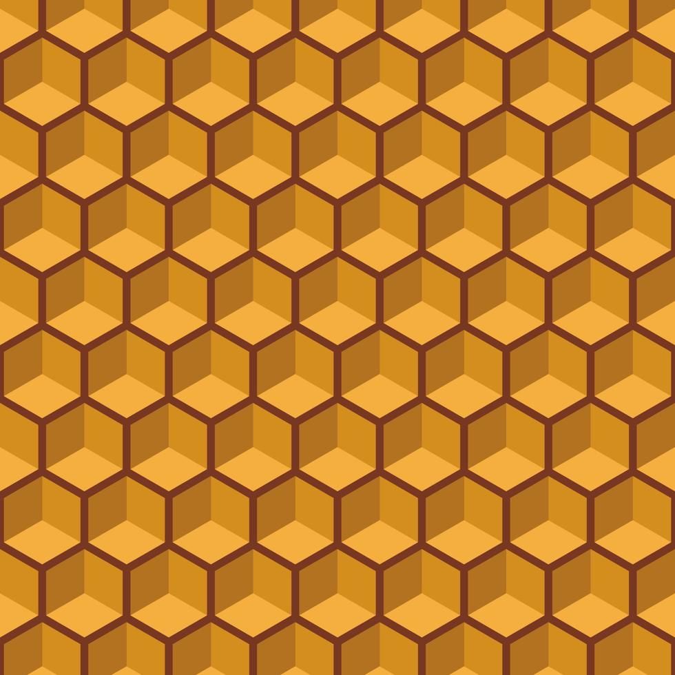 fondo de hexágono de forma geométrica abstracta vector