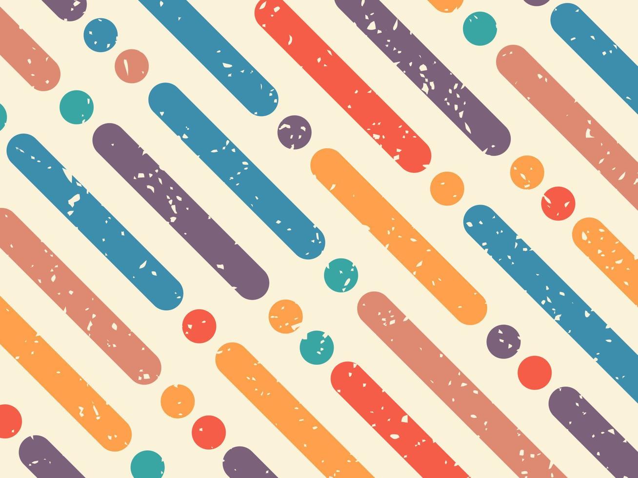 Retro Style Background With Grunge Texture vector