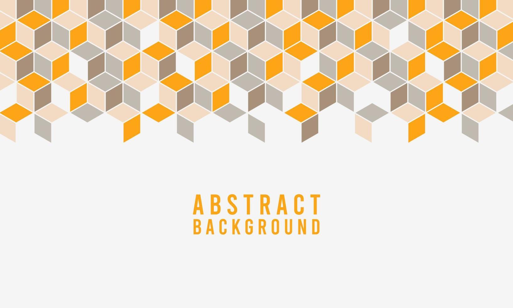 Abstract Geometric Shape Hexagon Background vector