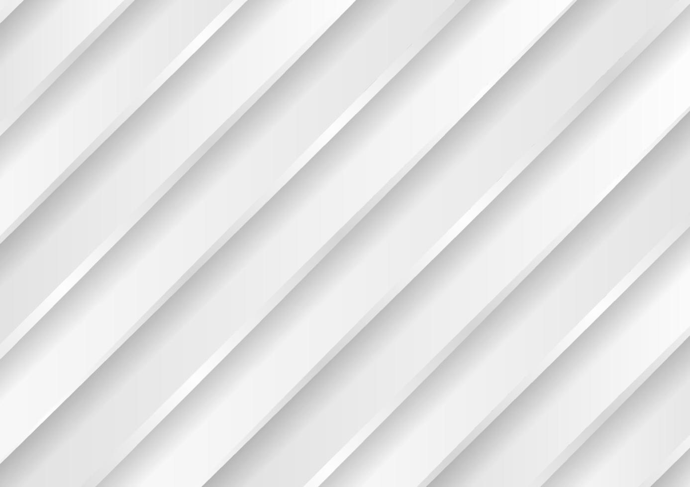 Abstract white and grey stripe background texture vector