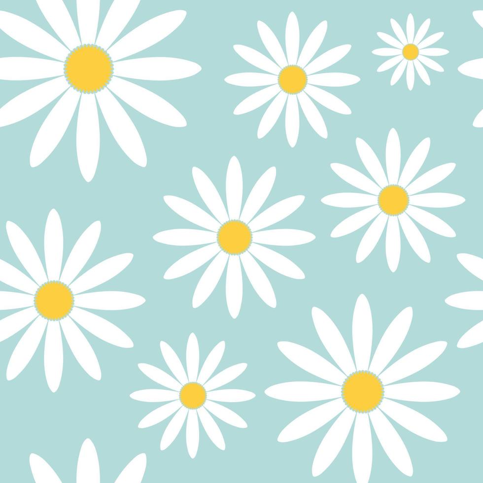 Abstract Floral Seamless Pattern With Hand Drawn vector