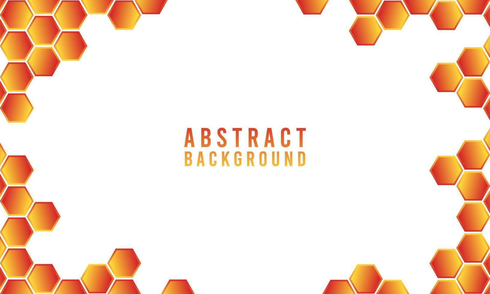 Abstract Geometric Shape Hexagon Background vector