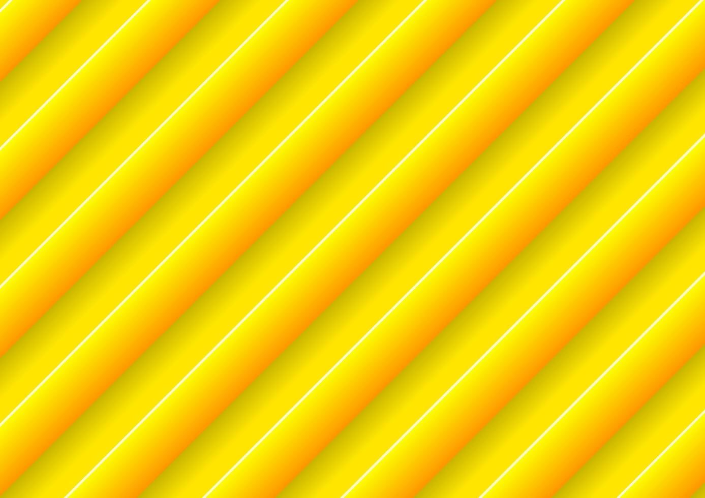 Abstract modern yellow stripes background concept vector