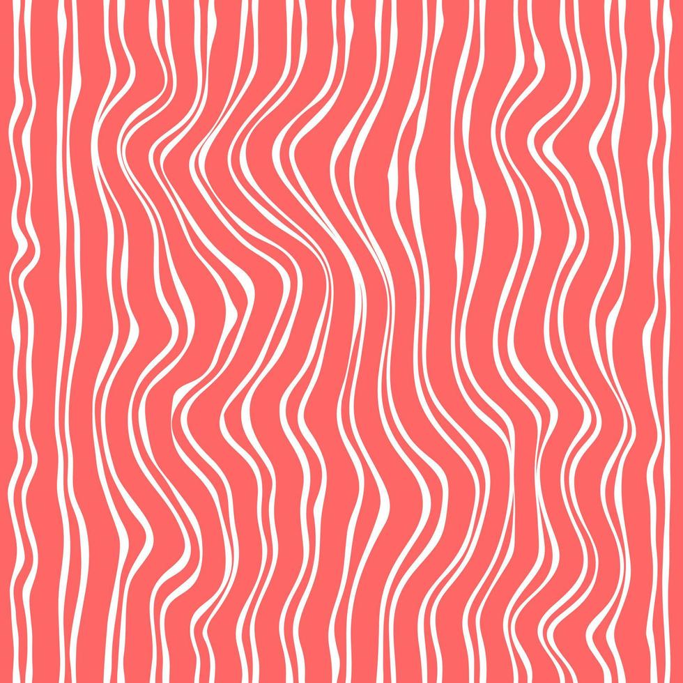 Abstract hand drawn striped seamless pattern vector