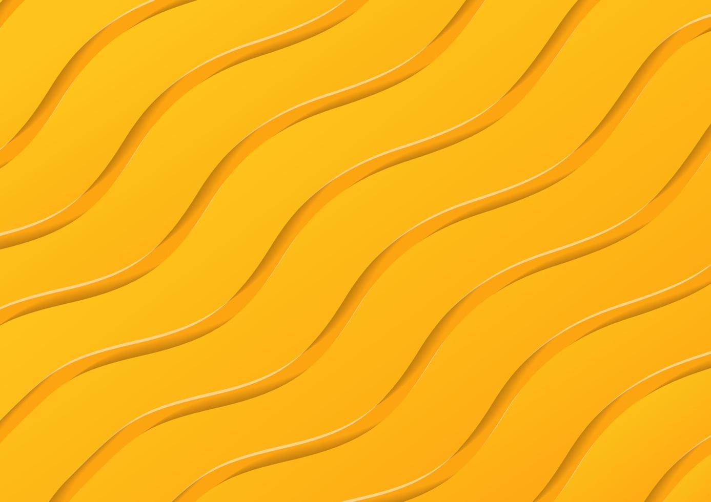 Abstract modern yellow stripes background concept vector
